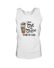 Im A Cat And Coffee Kind Of Girl Shirt Unisex Tank thumbnail