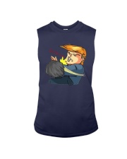 Trump Saying Beto O'rourke Quit Like A Dog Shirt Sleeveless Tee thumbnail