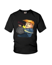 Trump Saying Beto O'rourke Quit Like A Dog Shirt Youth T-Shirt thumbnail