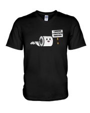 I Survived Toilet Paper Panic 2020 Shirt V-Neck T-Shirt thumbnail