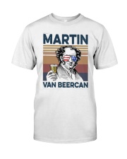 Vintage Drinking Beer Martin Van Beercan Shirt Classic T-Shirt front