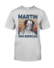 Vintage Drinking Beer Martin Van Beercan Shirt Premium Fit Mens Tee thumbnail