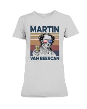 Vintage Drinking Beer Martin Van Beercan Shirt Premium Fit Ladies Tee thumbnail