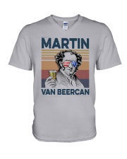 Vintage Drinking Beer Martin Van Beercan Shirt V-Neck T-Shirt thumbnail