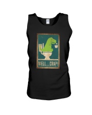Tiny Dinosaur Toilet Well Crap Shirt Unisex Tank thumbnail