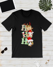 Christmas Guinea Pig Ho Ho Ho Shirt Classic T-Shirt lifestyle-mens-crewneck-front-17
