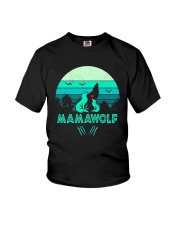 Vintage Mamawolf Shirt Youth T-Shirt thumbnail