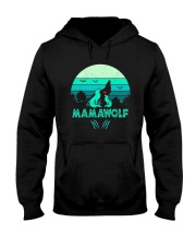 Vintage Mamawolf Shirt Hooded Sweatshirt thumbnail