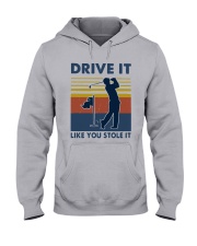 Vintage Golf Drive It Like You Stole It Shirt Hooded Sweatshirt thumbnail
