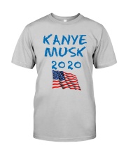 American Flag Kanye Musk 2020 Shirt Classic T-Shirt tile