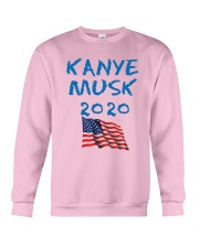 American Flag Kanye Musk 2020 Shirt Crewneck Sweatshirt thumbnail