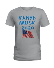 American Flag Kanye Musk 2020 Shirt Ladies T-Shirt thumbnail