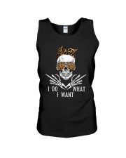 Skull I Do What I Want Shirt Unisex Tank thumbnail
