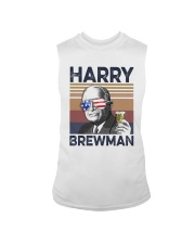 Vintage Drinking Beer Harry Brewman Shirt Sleeveless Tee thumbnail