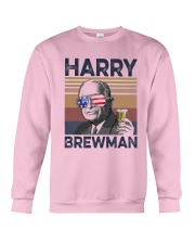 Vintage Drinking Beer Harry Brewman Shirt Crewneck Sweatshirt thumbnail