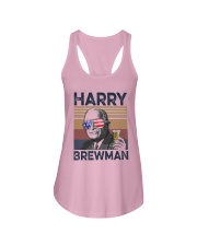 Vintage Drinking Beer Harry Brewman Shirt Ladies Flowy Tank thumbnail