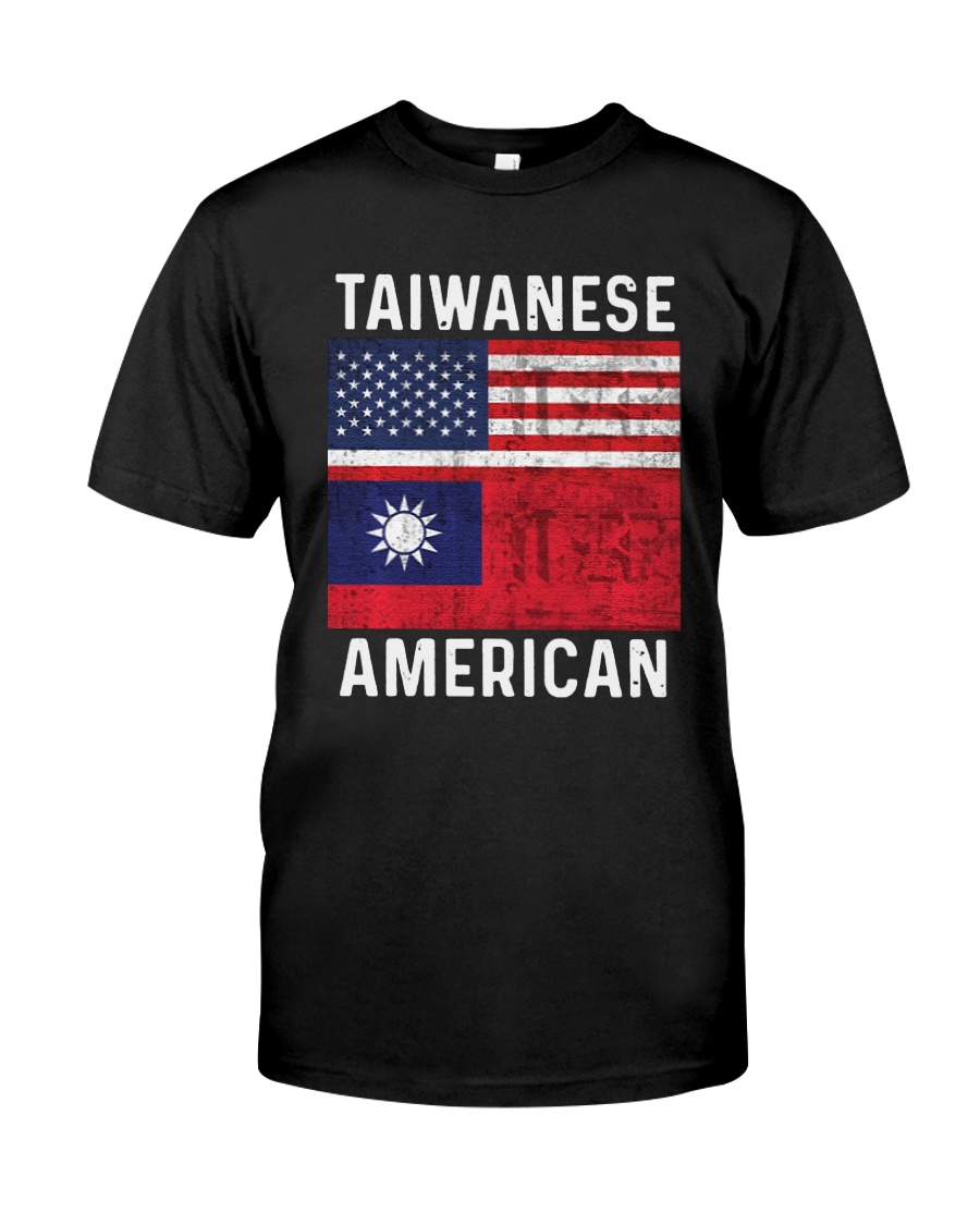 Flag Taiwanese American Shirt Classic T-Shirt
