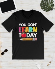 Apple Pencil You Gon Learn Today Shirt Classic T-Shirt lifestyle-mens-crewneck-front-17