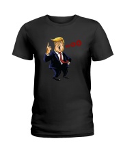 Trump Booed Again Shirt Ladies T-Shirt thumbnail