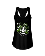 Skull Full Of Life Shirt Ladies Flowy Tank thumbnail