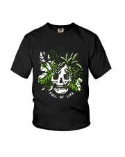 Skull Full Of Life Shirt Youth T-Shirt thumbnail