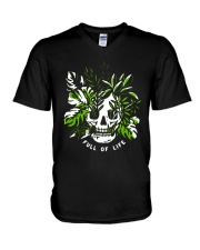Skull Full Of Life Shirt V-Neck T-Shirt thumbnail