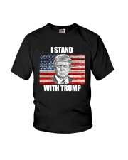 Flag I Stand With Trump Shirt Youth T-Shirt thumbnail