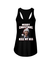Merry Christmas Kiss My Ass Clark Griswold Shirt Ladies Flowy Tank thumbnail