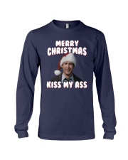 Merry Christmas Kiss My Ass Clark Griswold Shirt Long Sleeve Tee thumbnail