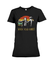 Vintage Pulp Fiction Wash Your Hands Shirt Premium Fit Ladies Tee thumbnail