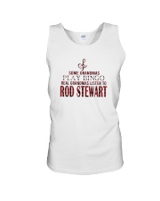 Bingo Real Grandmas Listen To Rod Stewart Shirt Unisex Tank thumbnail