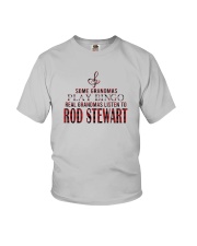 Bingo Real Grandmas Listen To Rod Stewart Shirt Youth T-Shirt thumbnail