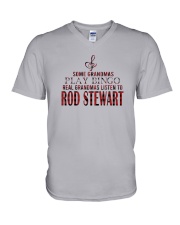 Bingo Real Grandmas Listen To Rod Stewart Shirt V-Neck T-Shirt thumbnail