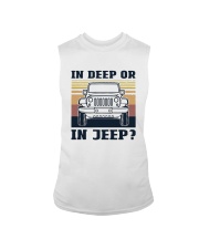 Vintage In Deep Or In Jeep Shirt Sleeveless Tee thumbnail