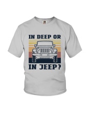 Vintage In Deep Or In Jeep Shirt Youth T-Shirt thumbnail
