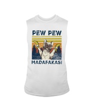 Vintage Pitbull Bananas Pew Pew Madafakas Shirt Sleeveless Tee thumbnail