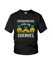 Saint Patricks Day Shenanigans With Gnomies Shirt Youth T-Shirt thumbnail