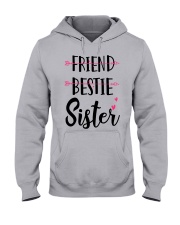 No Friend Bestie Sister Shirt Hooded Sweatshirt thumbnail