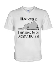 Elephant I'll Get Over It I Just Need To Be Shirt V-Neck T-Shirt thumbnail