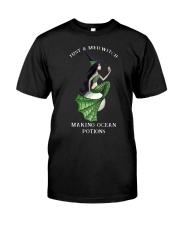 Just A Mer Witch Making Ocean Potions Shirt Premium Fit Mens Tee thumbnail