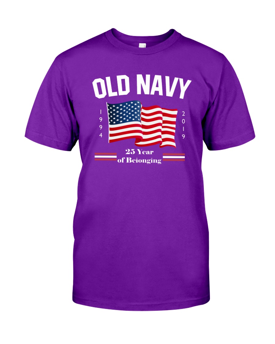 Old Navy Purple Flag Shirt 2019 Classic T-Shirt