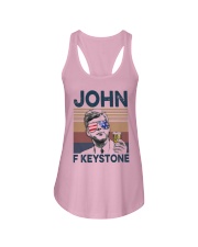 Vintage Drinking Beer John F Keystone Shirt Ladies Flowy Tank thumbnail