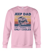 Vintage Jeep Dad Like A Normal Dad Cooler Shirt Crewneck Sweatshirt thumbnail
