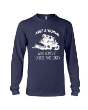 Just A Woman Who Loves It Topless And Dirty Shirt Long Sleeve Tee thumbnail