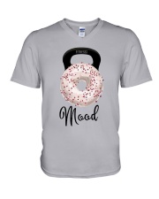Donut Mood Shirt V-Neck T-Shirt thumbnail