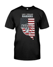 American Flag Las Vegas Raiders Shirt Premium Fit Mens Tee thumbnail