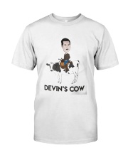 Devin's Cow Shirt Classic T-Shirt front