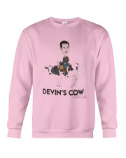 Devin's Cow Shirt Crewneck Sweatshirt thumbnail