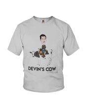 Devin's Cow Shirt Youth T-Shirt thumbnail