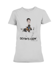 Devin's Cow Shirt Premium Fit Ladies Tee thumbnail